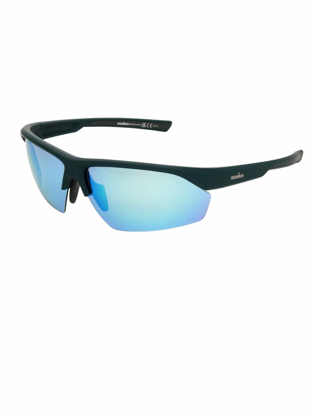 IRONMAN® Teal Blade Polarized Sunglasses - 100% UV Protection